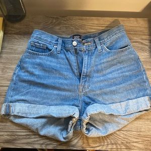 Urban outfitters high rise jean shorts